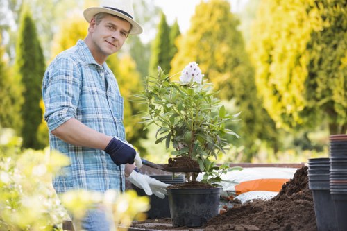 Transfer station recycling route for garden waste